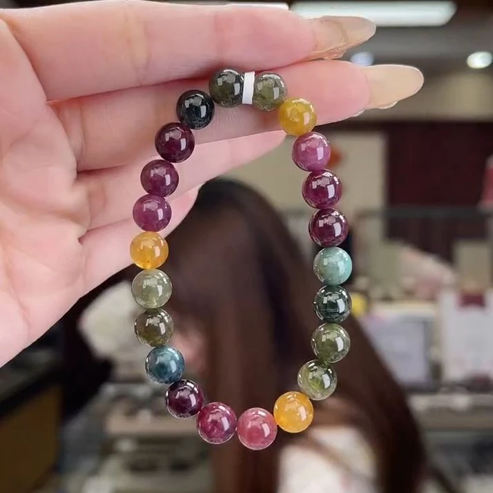 02590913碧玺/未镶嵌8mm+碧玺单圈多样性发货13