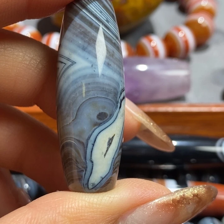 玛瑙/玉髓未镶嵌颈饰