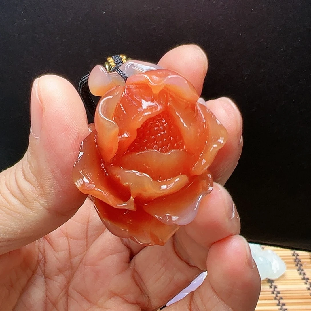 未镶嵌玛瑙/玉髓珠宝半成品