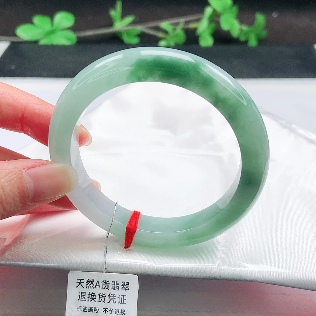 未镶嵌手镯翡翠54.5圈