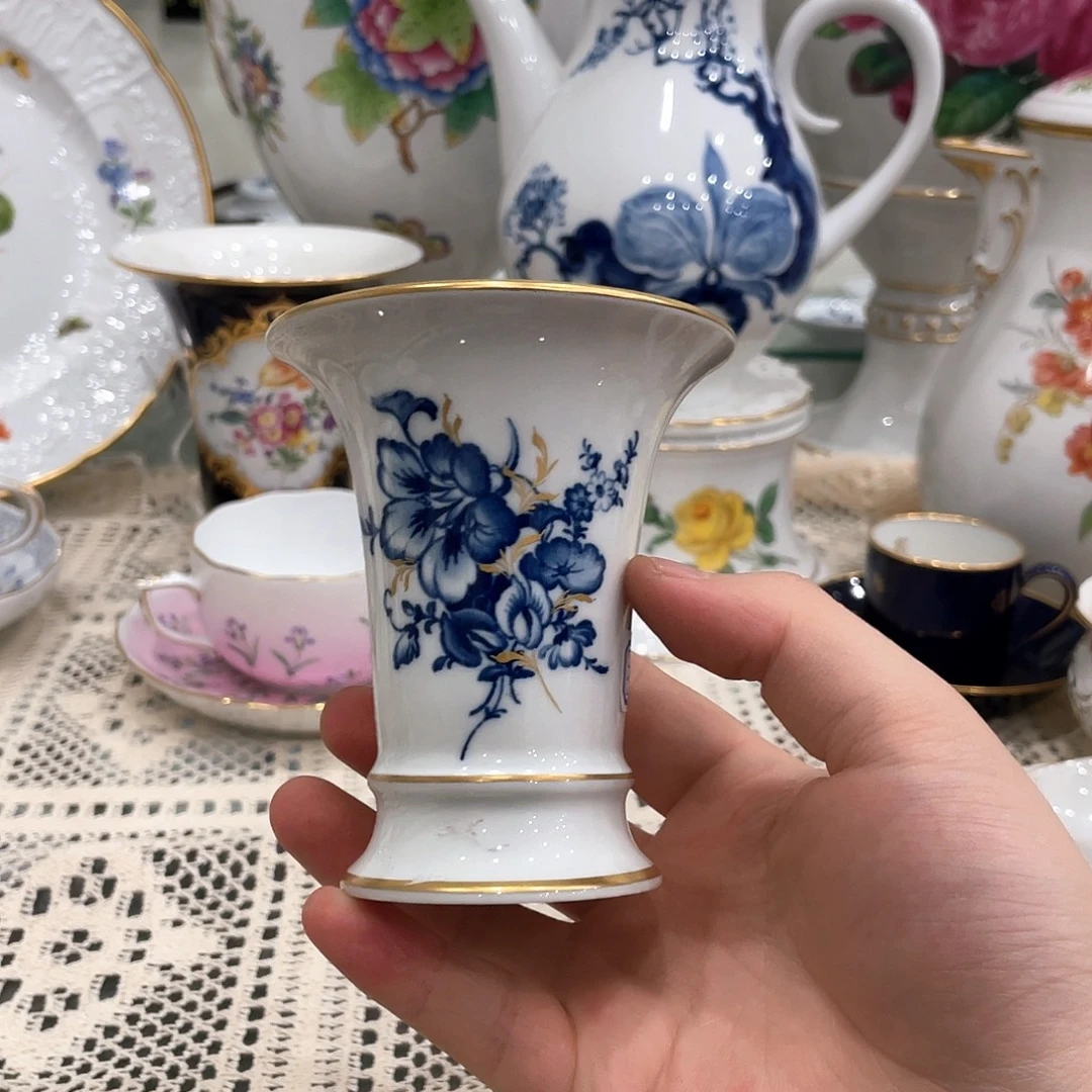 王***兵摆件中古一等小花瓶