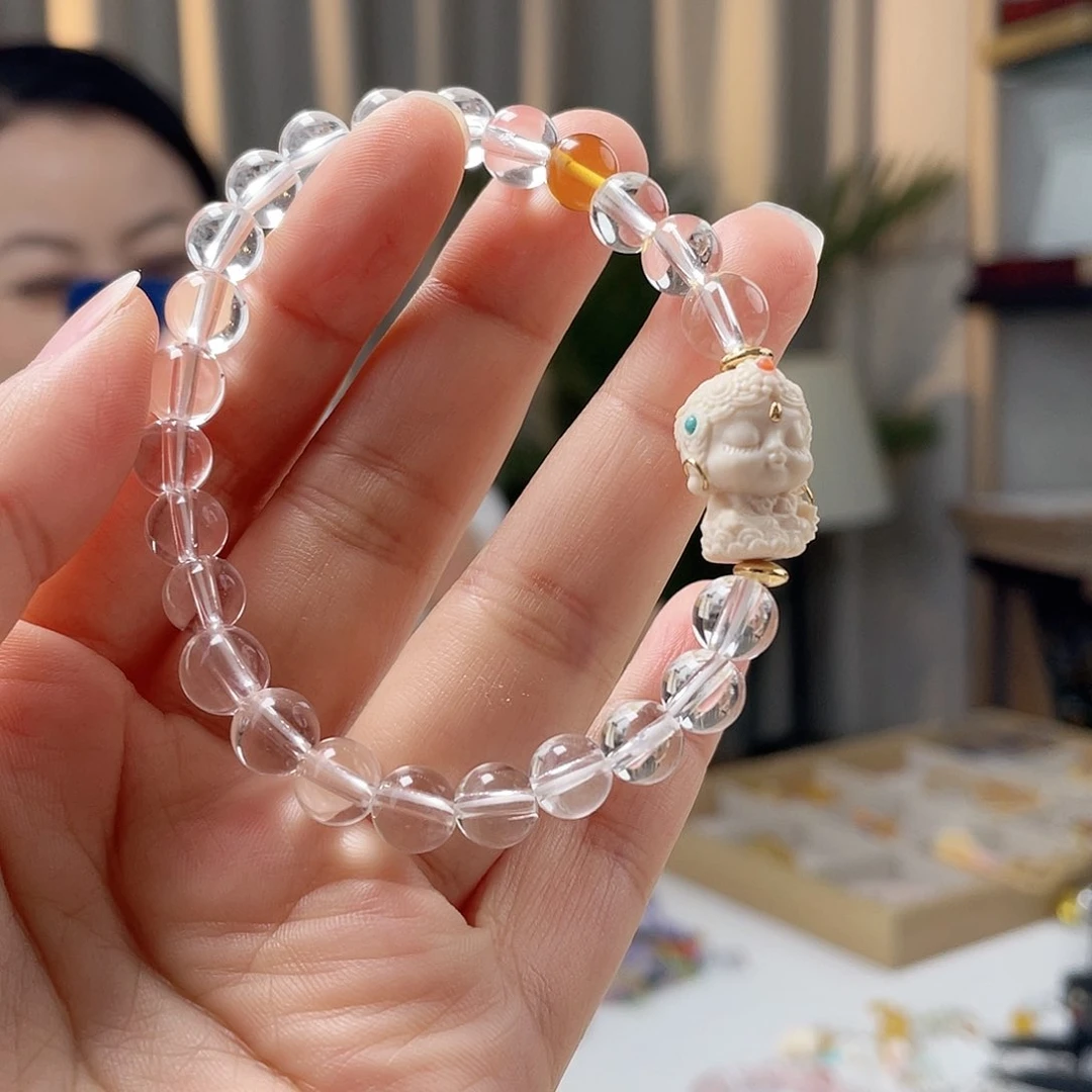 未镶嵌蜜蜡裸石琥珀手串