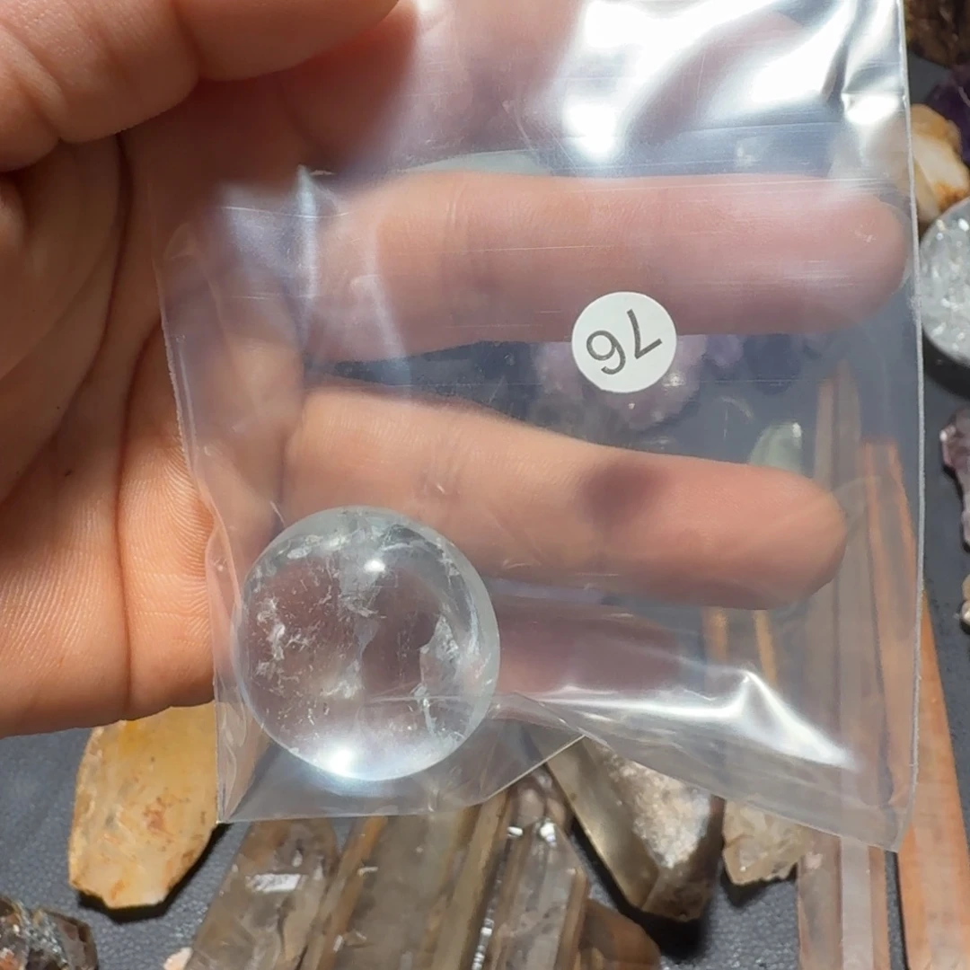 合***一水晶珠宝半成品未镶嵌