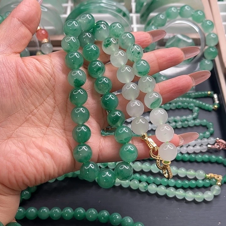 石英质玉手链未镶嵌l****9