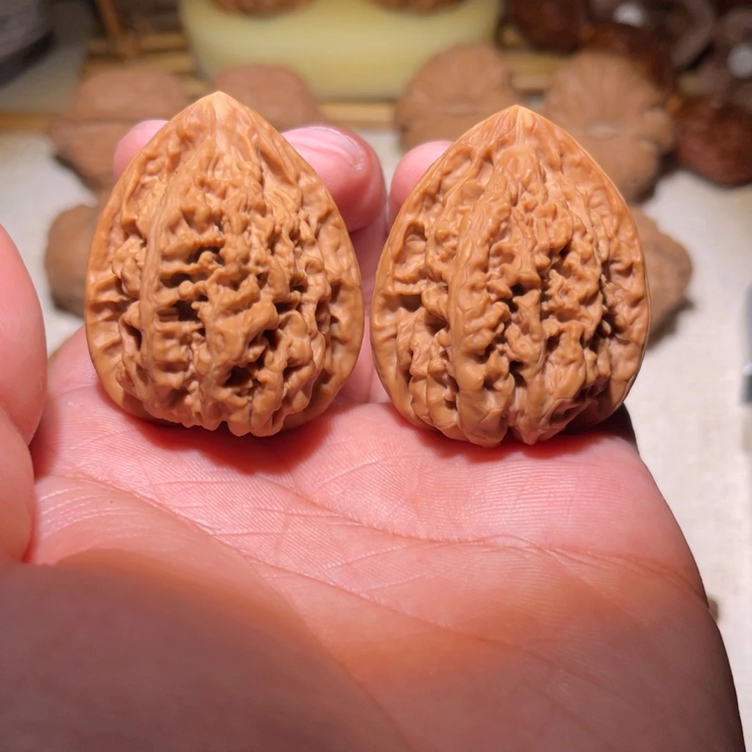 把件文玩核桃三角凤凰台