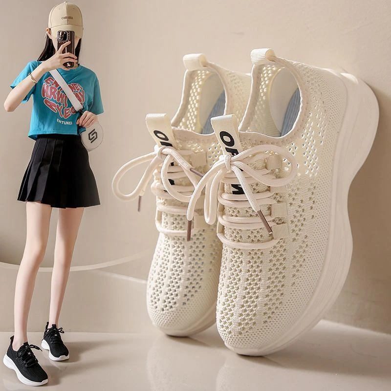 新百伦【断码】镂空网面女鞋夏季新款休闲运动鞋轻便透气软底网鞋跑