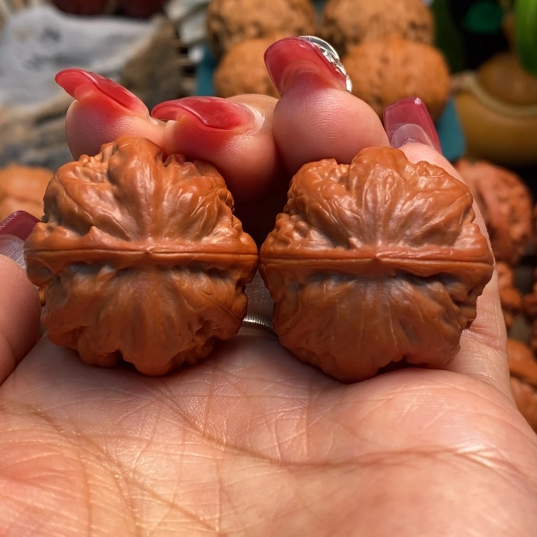 文玩核桃把件粗筋