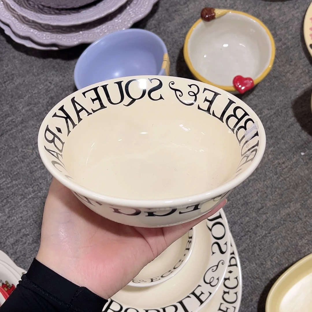 英伦风陶瓷餐具系列6寸