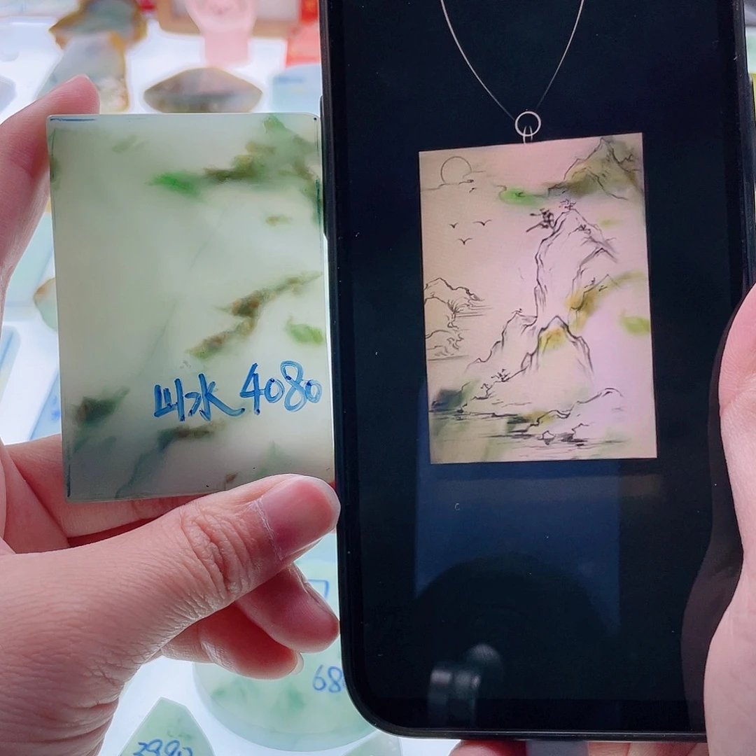 定制翡翠未镶嵌天然翡翠包工