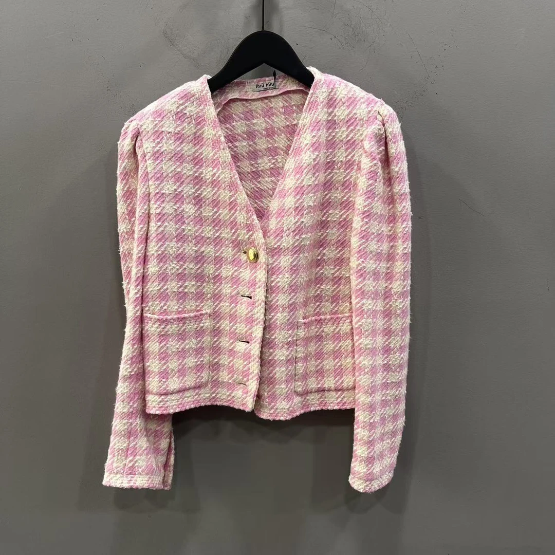 99新 MIU MIU/缪缪 衣服肩宽36胸围86衣长49