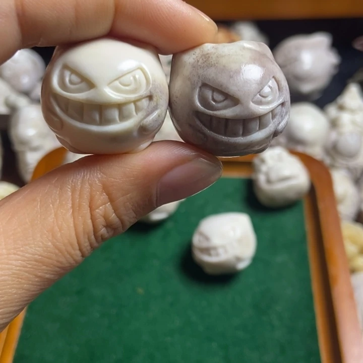 山***兮配饰鹿角雕刻一起出