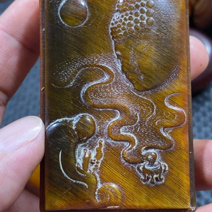 心***成滴血莲花菩提吊坠