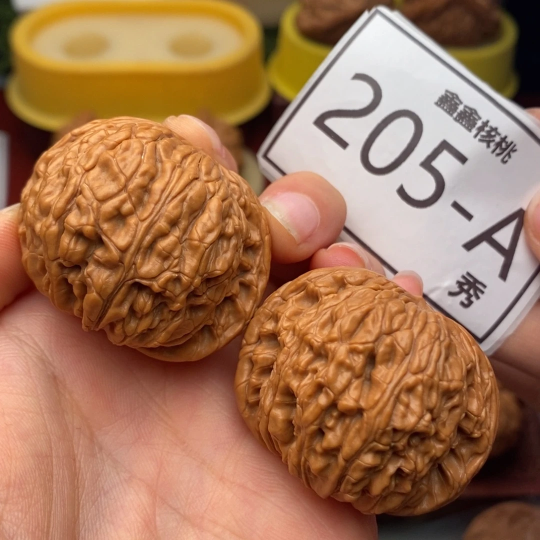 文玩核桃把件正磨42……