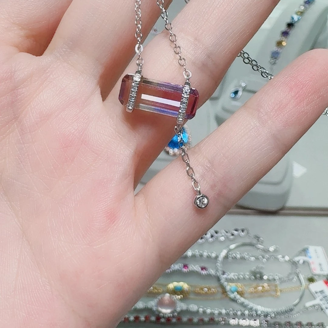 吊坠925银合成立方氧化锆吊坠