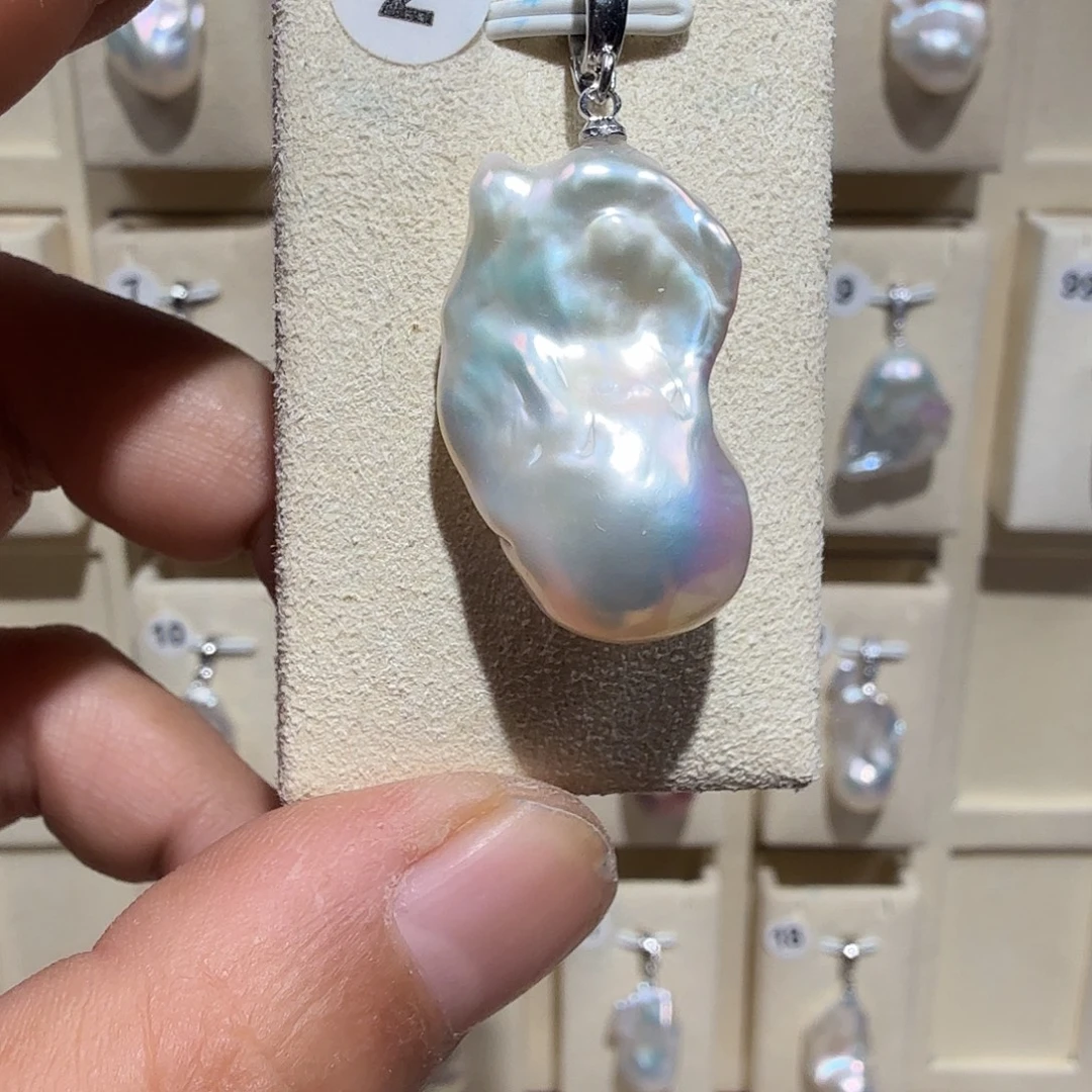 淡水珍珠合金颈饰