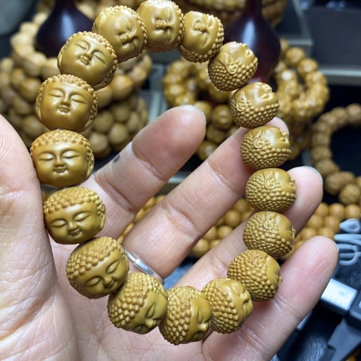 猴头核桃手串猴头猴脑