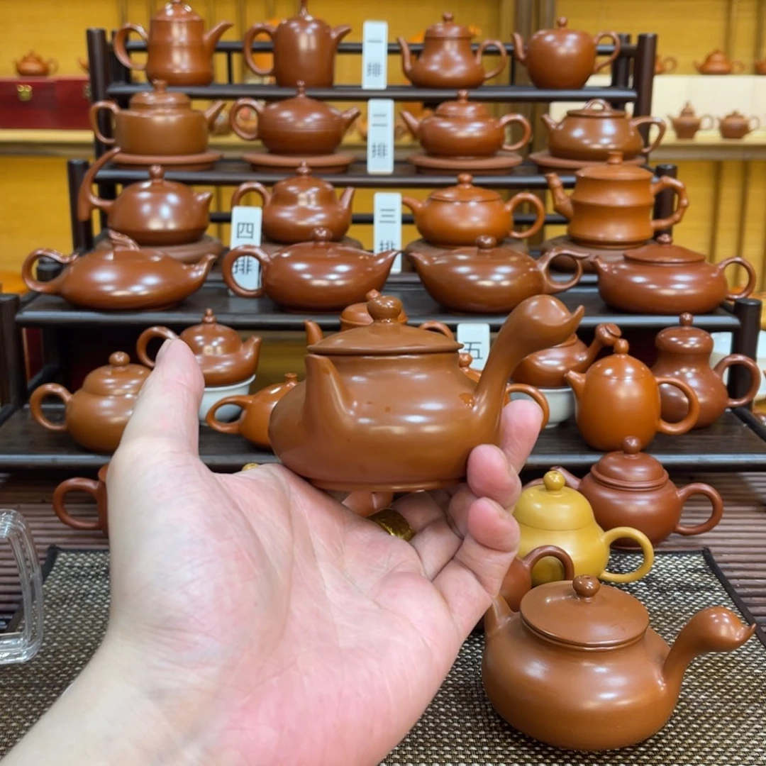 茶壶紫砂?**?潮州手拉壶