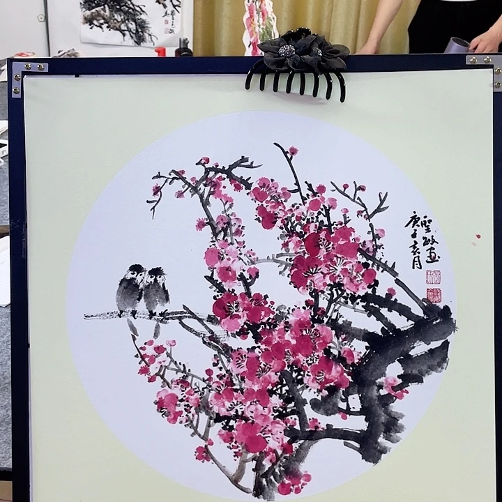 国画张圣敏先生纯手绘作品
