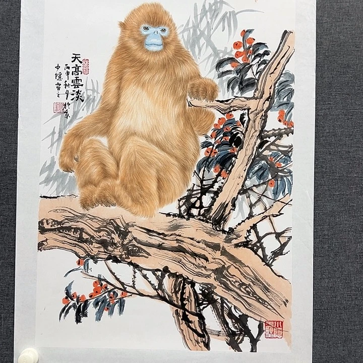 国画书画作品多次