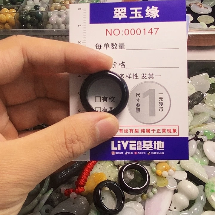 3***7翡翠未镶嵌颈饰翡翠