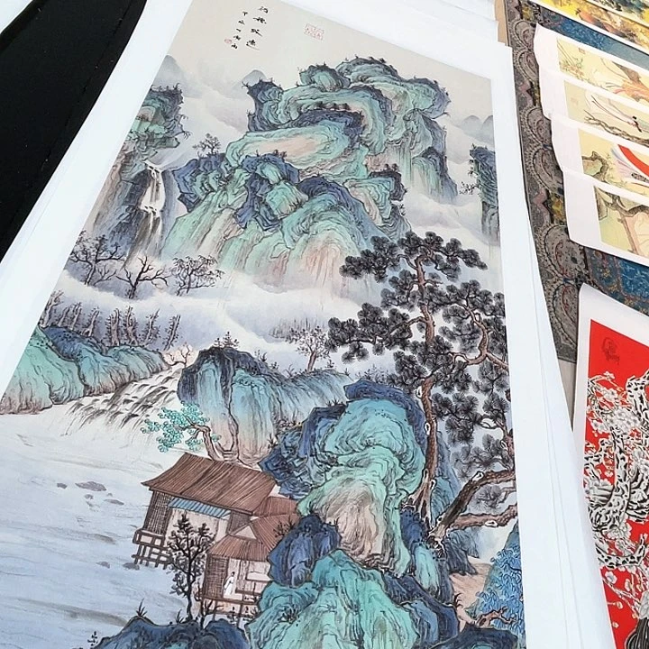 国画书画金石传拓描金拓染