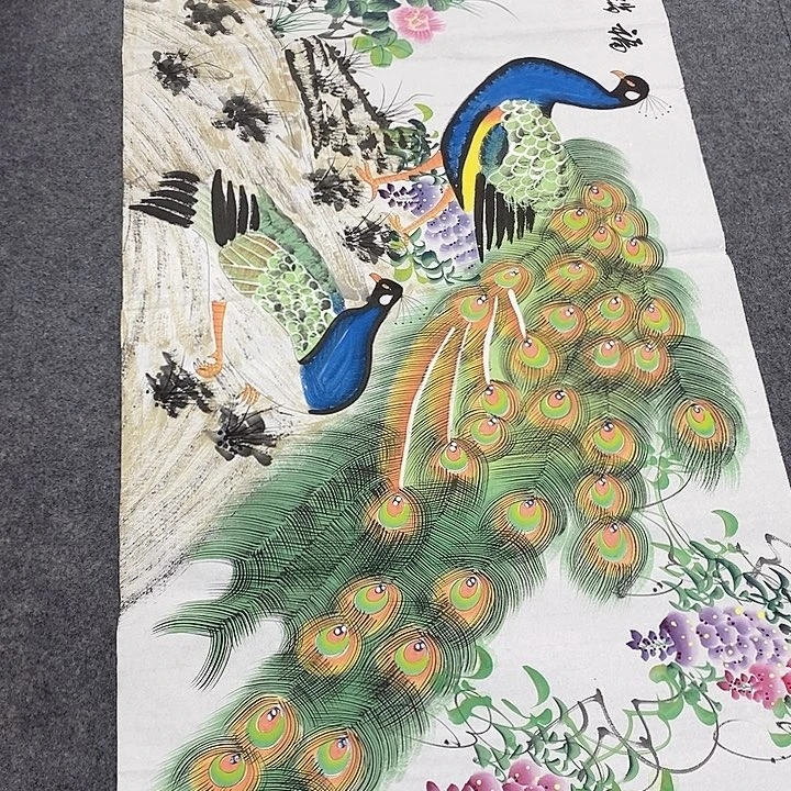 国画国画作品手绘