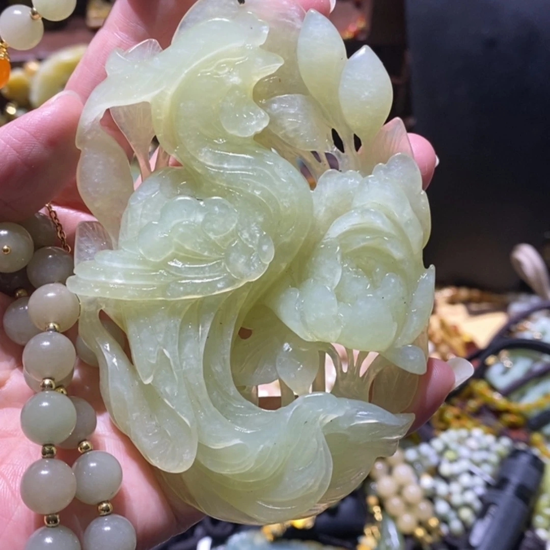 【闪购商品】岫玉毛衣链未镶嵌