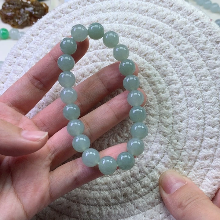 翡翠未镶嵌手串天然翡翠手串定金