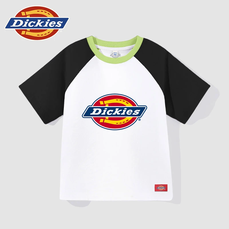 Dickies童装男童短袖t恤夏季小童休闲纯棉半袖儿童夏装百搭上衣潮