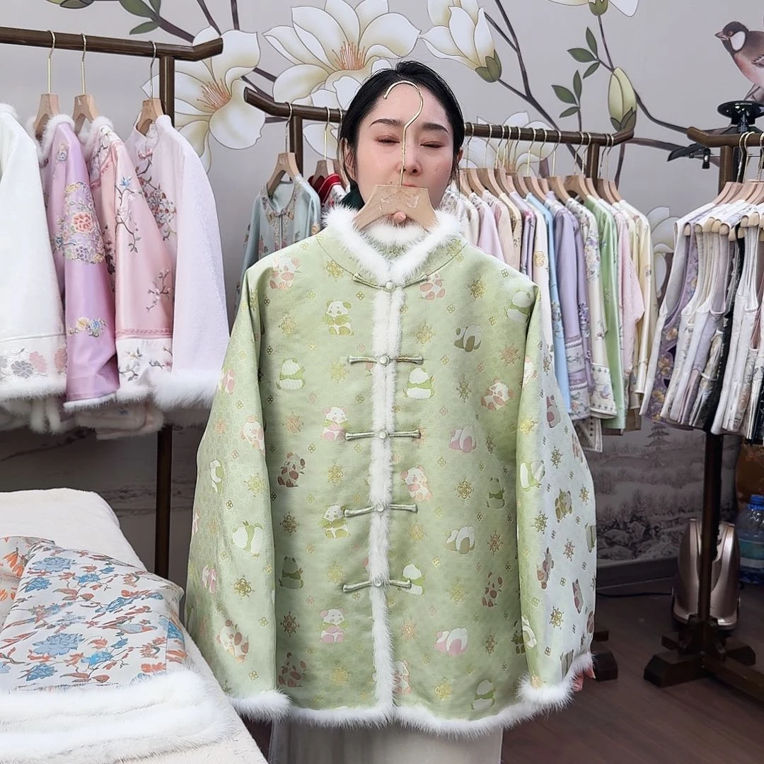 18宋锦棉服胸围106