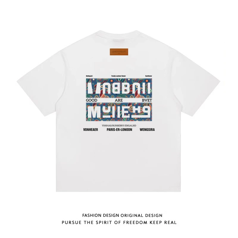 507款重磅体恤圆领圆领体恤打底衫短袖t恤宽松男女半袖上衣夏季潮