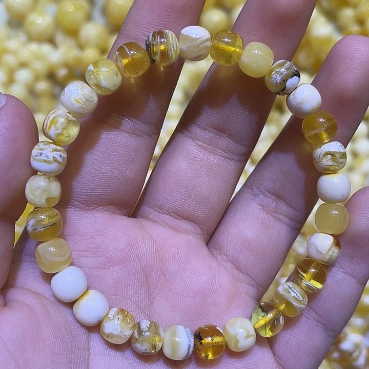 蜜蜡未镶嵌珠宝奇石7m