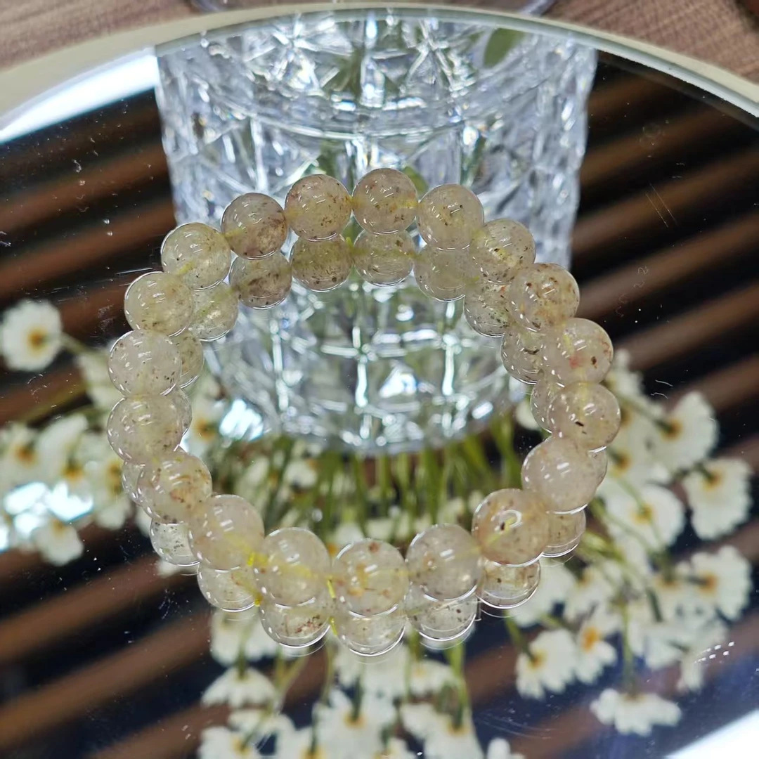 DPZ0002黄金草莓晶手链10+