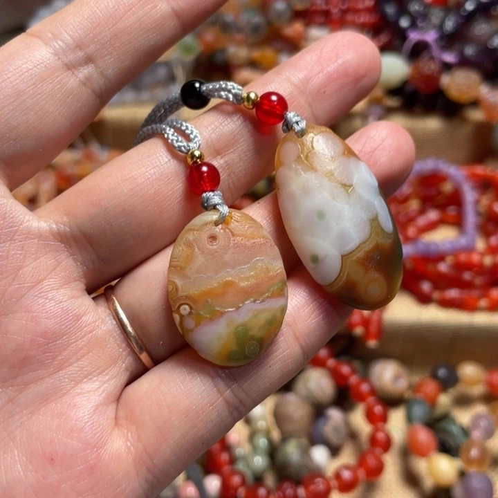 玛瑙/玉髓合金手链