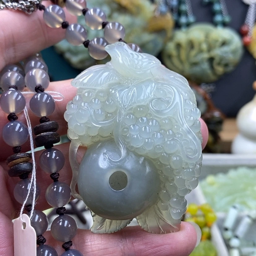 【闪购商品】未镶嵌岫玉吊坠