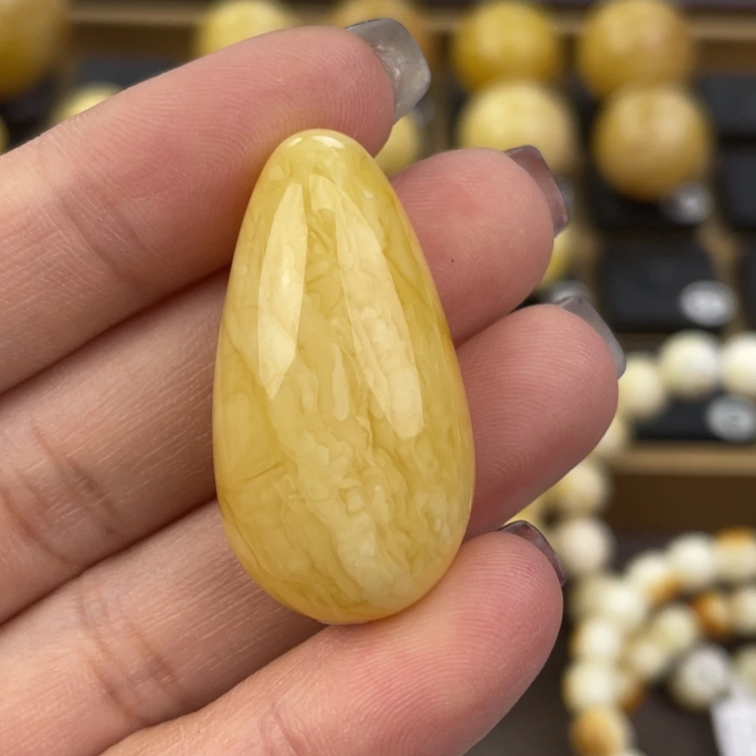 裸石琥珀未镶嵌微瑕456