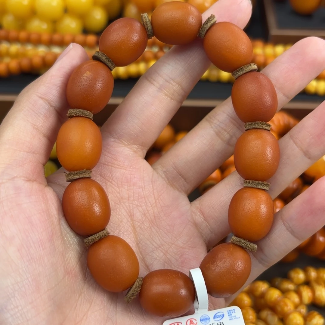 未镶嵌颈饰琥珀蜜蜡