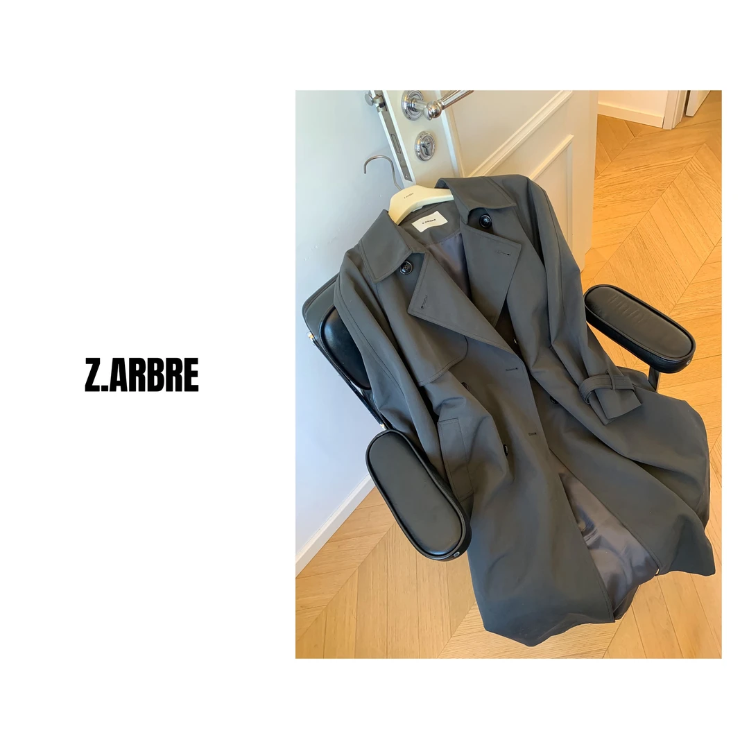 Z.ARBRE  “起风了” 英伦学院派中长款风衣女