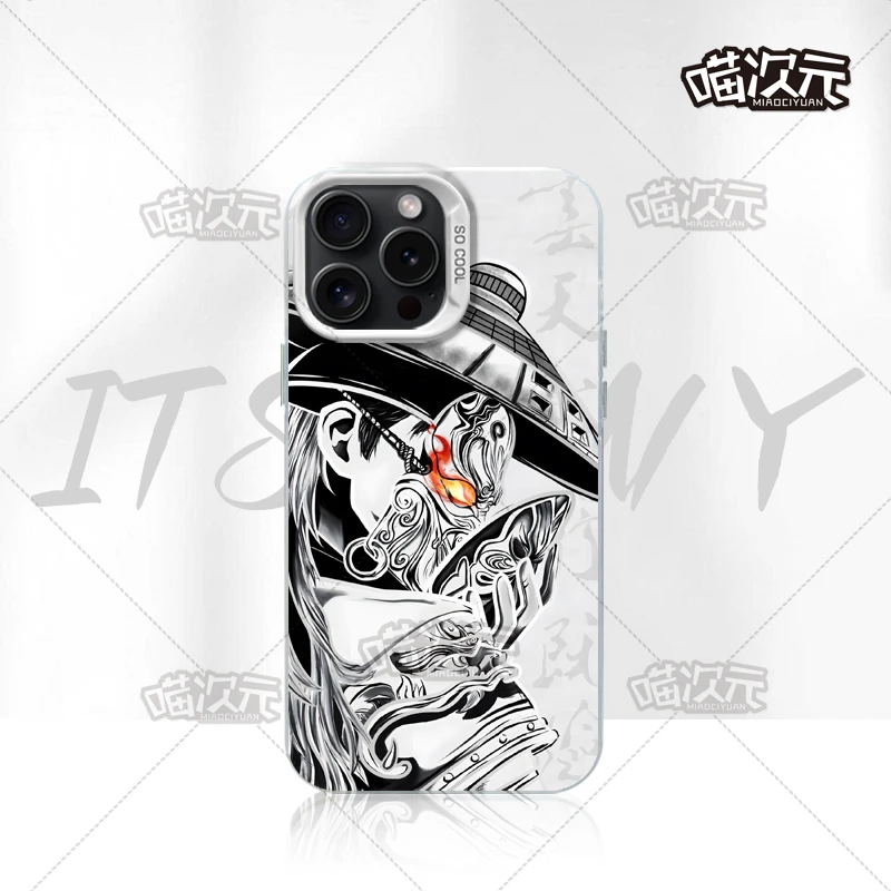 不良帅李星云防指纹彩银适用动漫苹果16华为一加12小米手机防摔壳