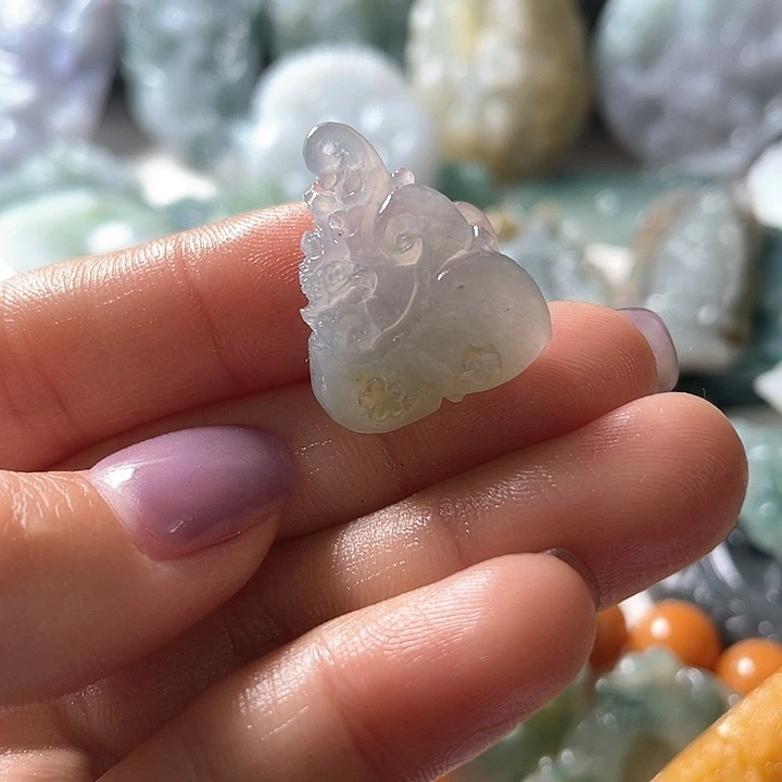 定制翡翠未镶嵌出***仙天然缅甸A货