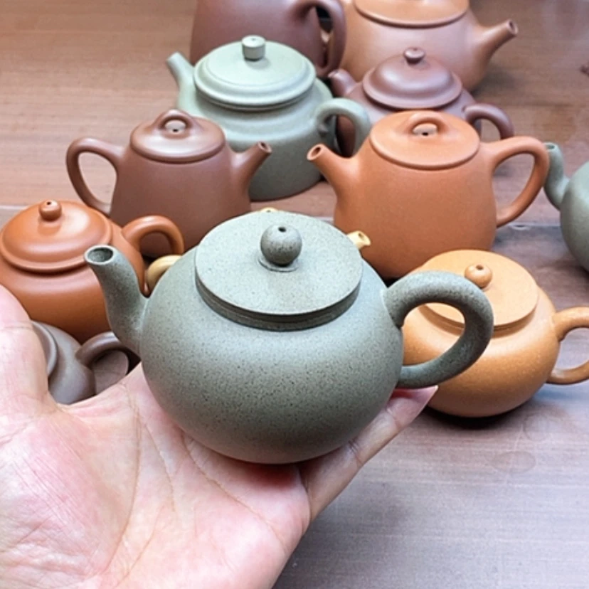 【闪购商品】茶壶本山绿泥风**诗平盖莲子200毫升