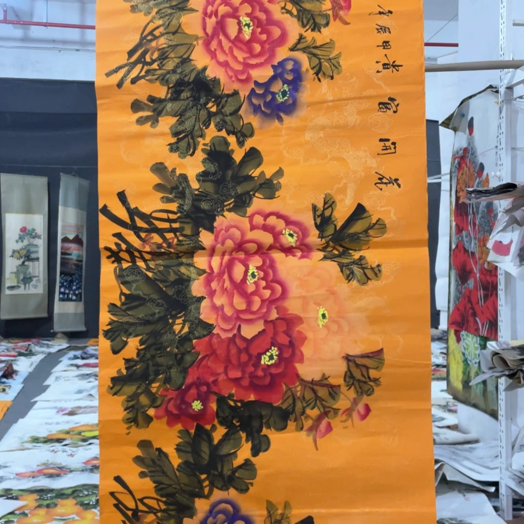 国画国画作品画心一张