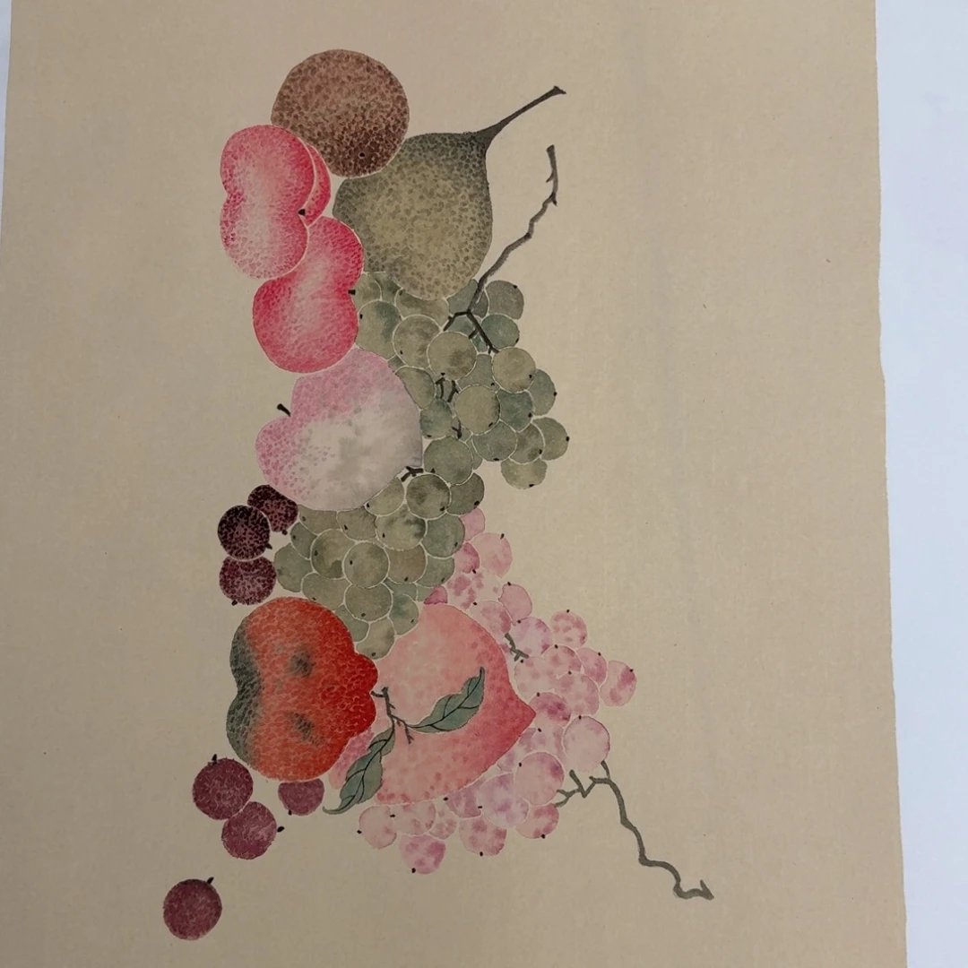 国画纯手绘山水花鸟