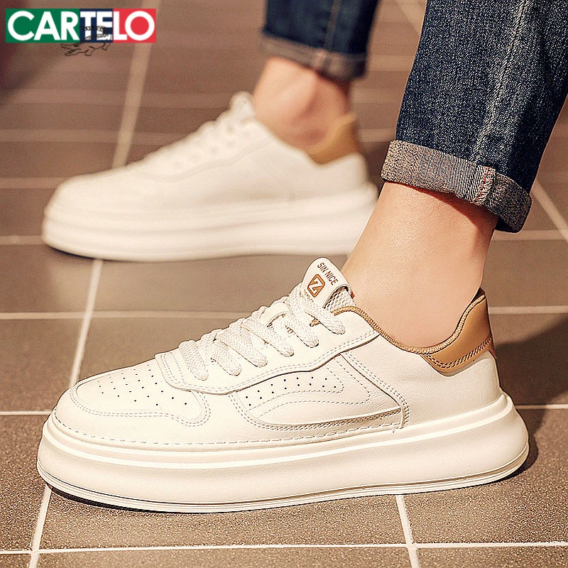 卡帝乐鳄鱼男鞋小白鞋秋季百搭高级感运动鞋男生鞋子男款潮鞋板鞋