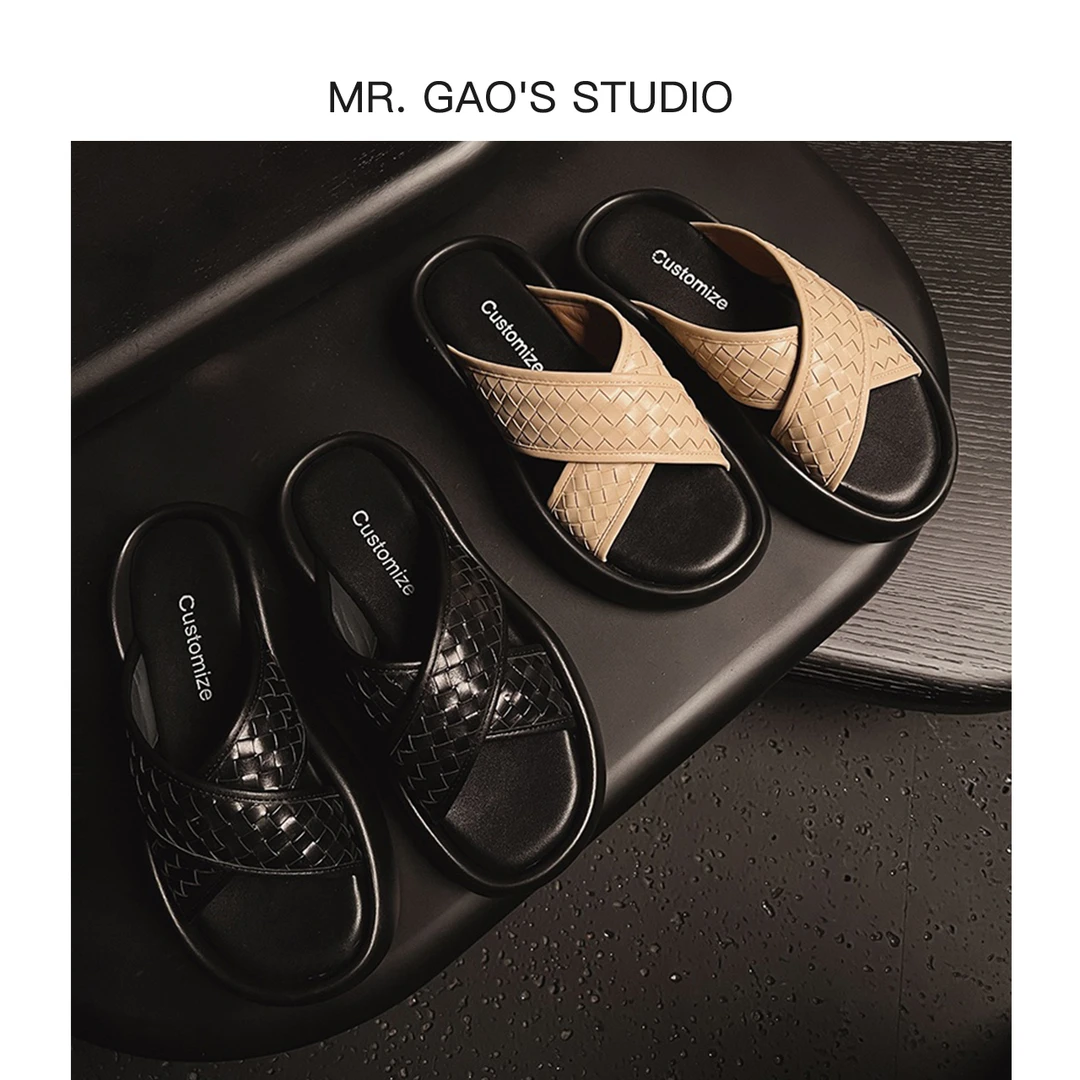 MR.GAO/高老板轻奢25年夏季极简风休闲耐磨厚底防滑时尚百搭女鞋