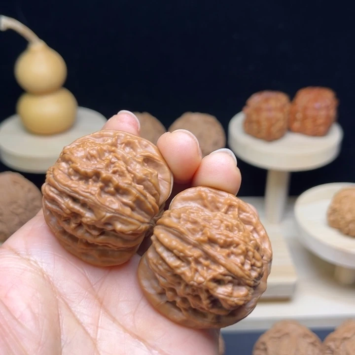 吊坠文玩核桃41四座楼