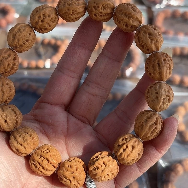 文玩核桃手串野生