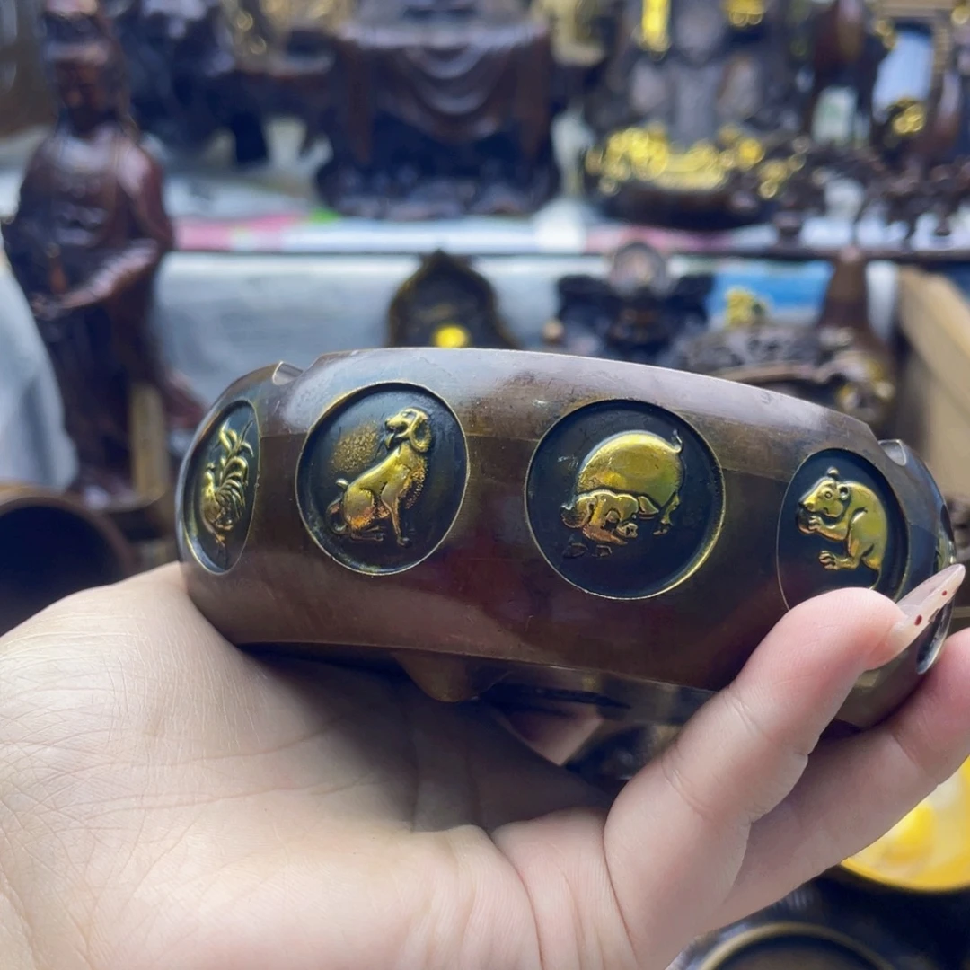 铜器工艺品办公室摆件