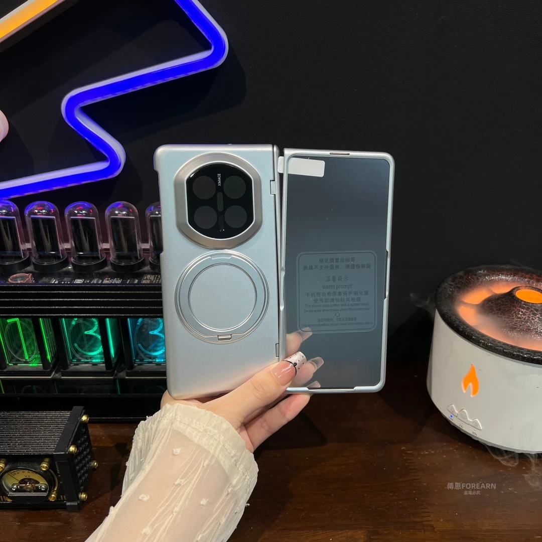 适用于华为matex7手机壳折叠屏x7旋转支架磁吸保护套壳膜一体全包