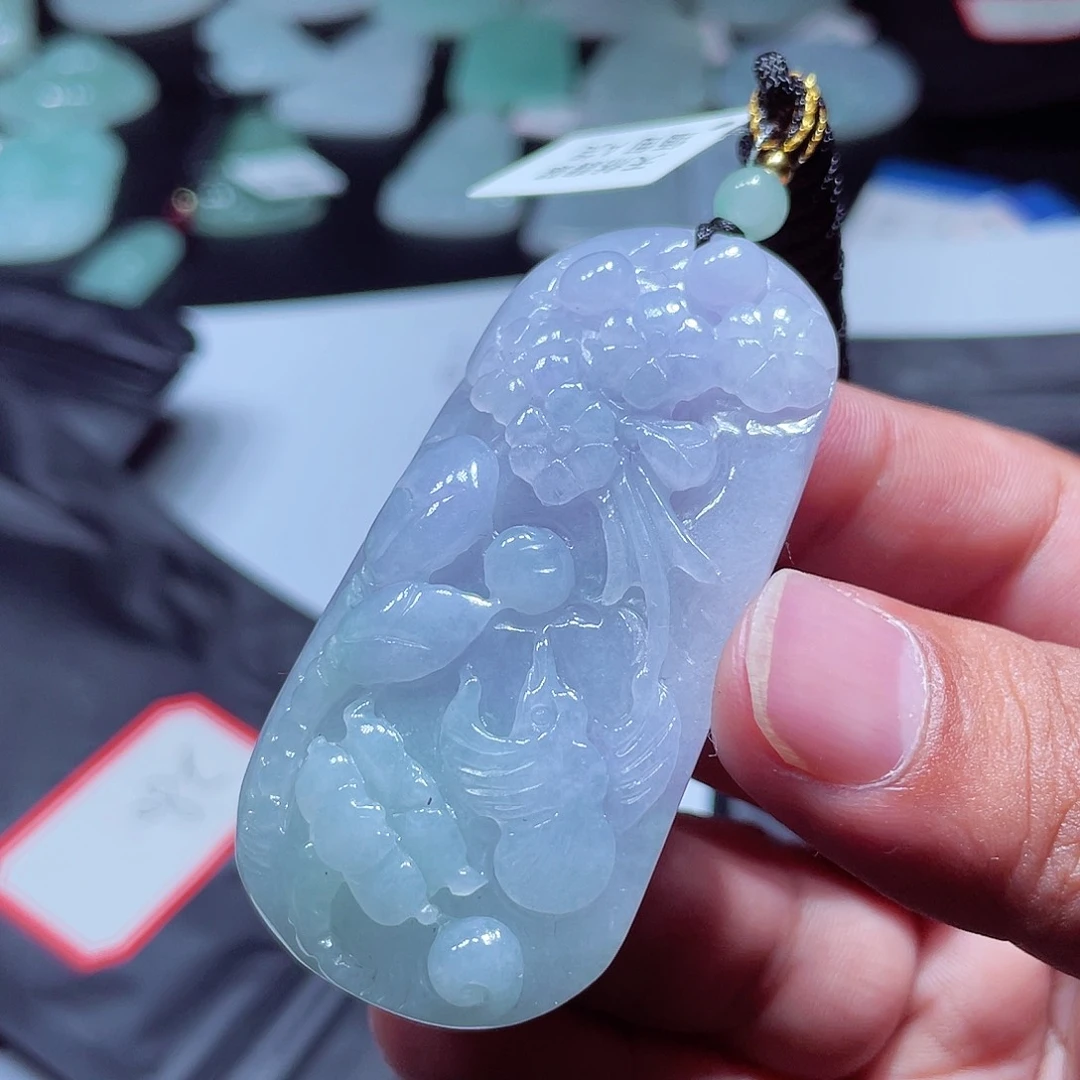 超***哥翡翠未镶嵌颈饰翡翠